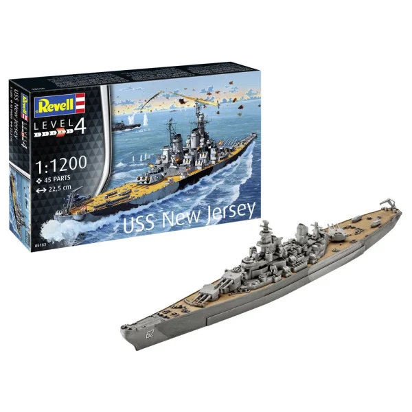 4009805183 Revell - USS New Jersey - 05183