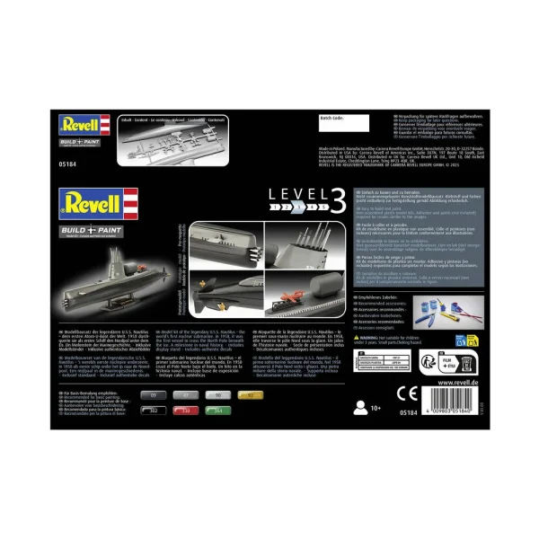 4009805184-12 Revell - U.S.S. Nautilus - 05184