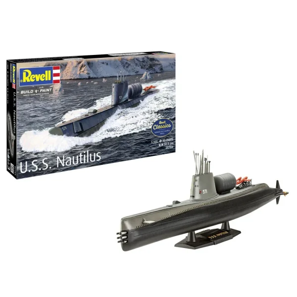 4009805184 Revell - U.S.S. Nautilus - 05184