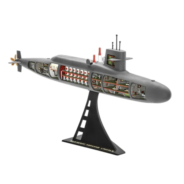 4009805185-1 Revell - S.S.B. Abraham Lincoln with Interior - 05185