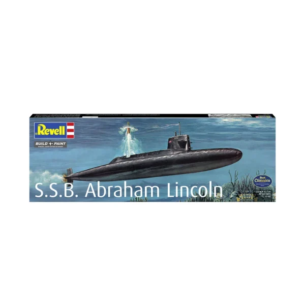 4009805185-11 Revell - S.S.B. Abraham Lincoln with Interior - 05185