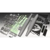 4009805185-7 Revell - S.S.B. Abraham Lincoln with Interior - 05185