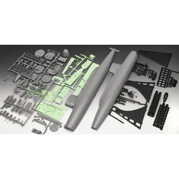 4009805185-7 Revell - S.S.B. Abraham Lincoln with Interior - 05185