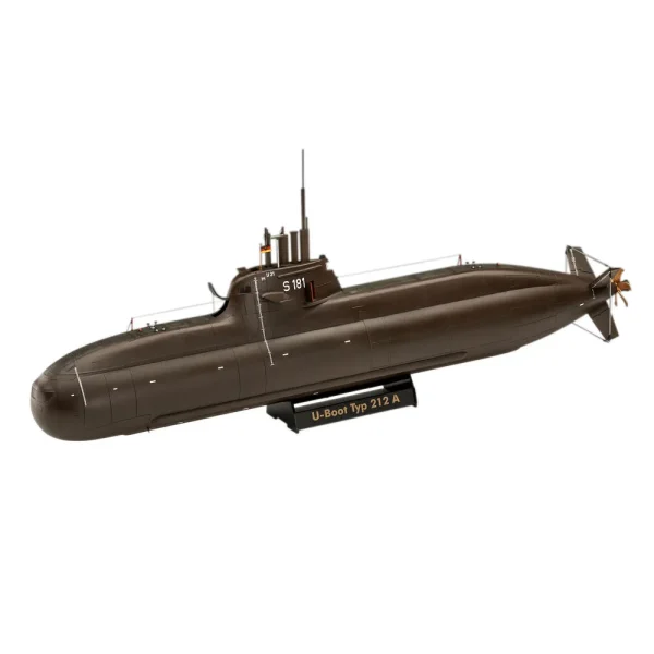 4009805186-4 Revell - 70 Jahre Bundeswehr:Wilhelm Bauer,Type 206A,Class2 - 05186