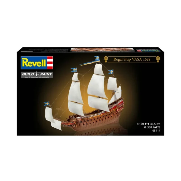 4009805414-11 Revell - Swedish Regal Warship Vasa - 05414