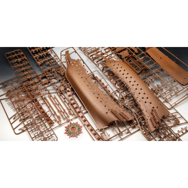 4009805414-7 Revell - Swedish Regal Warship Vasa - 05414