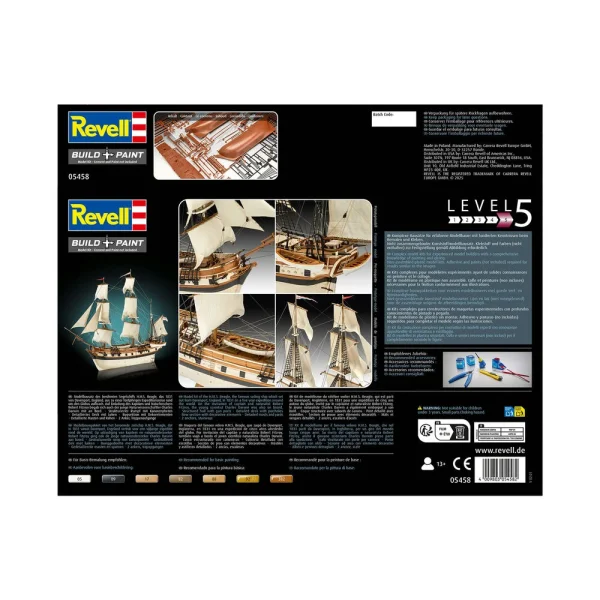 4009805458-12 Revell - HMS Beagle - 05458