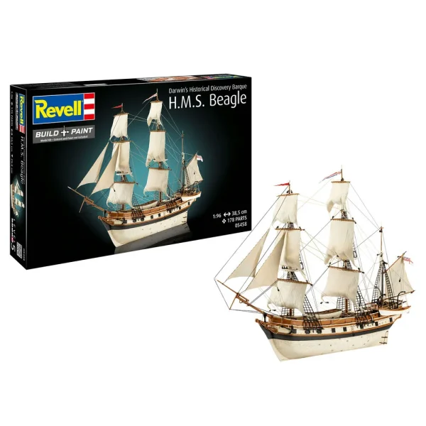 4009805458 Revell - HMS Beagle - 05458