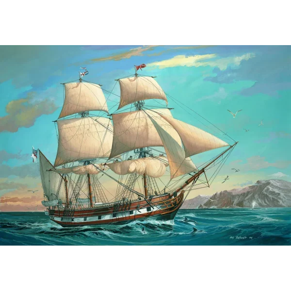 4009805458-7 Revell - HMS Beagle - 05458