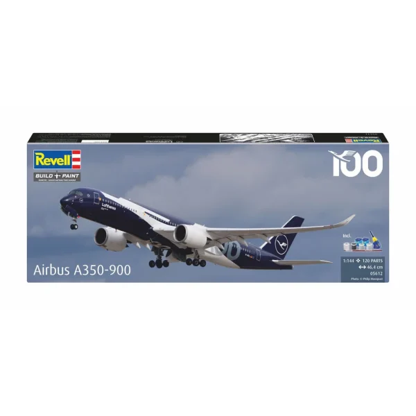 4009805612-10 Revell - Geschenkset A350-900 - Lufthansa 100years - 05612