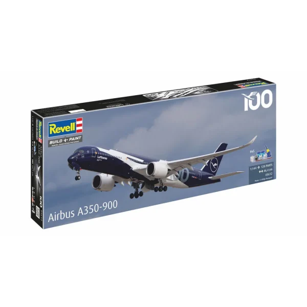 4009805612-9 Revell - Geschenkset A350-900 - Lufthansa 100years - 05612
