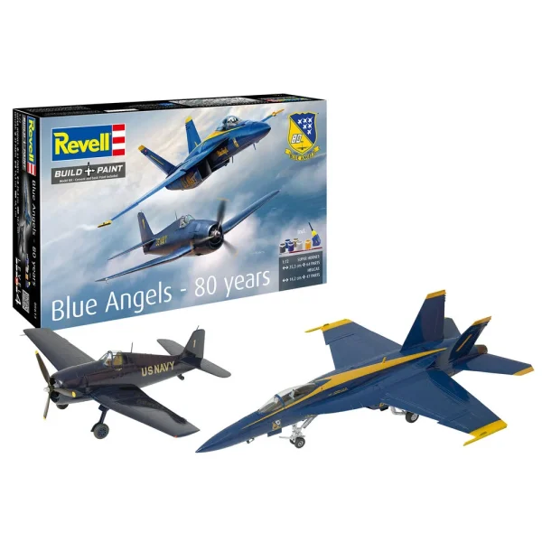 4009805613 Revell - Geschenkset Blue Angels - 80 Jahre - 05613