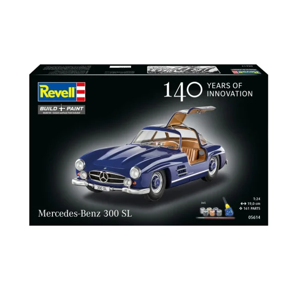 4009805614-11 Revell - Geschenkset Mercedes-Benz 300 SL 100 Jahre MB - 05614