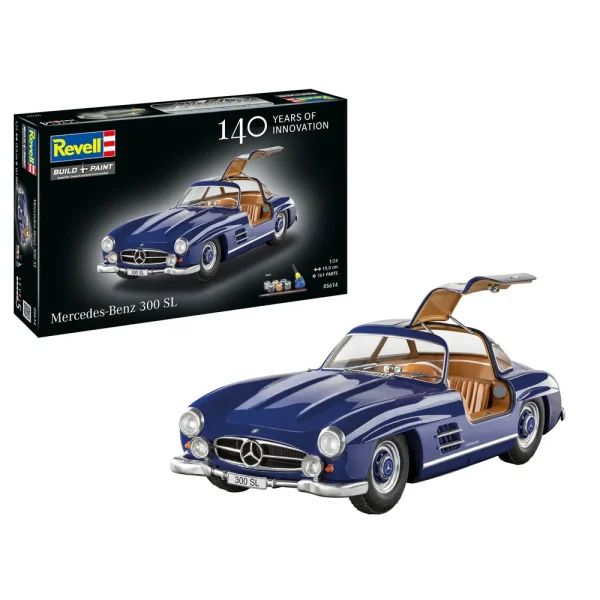Revell - Geschenkset Mercedes-Benz 300 SL 100 Jahre MB - 05614