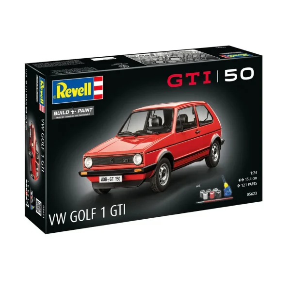 4009805623-8 Revell - Geschenkset 50 Jahre VW Golf 1 GTi - 05623