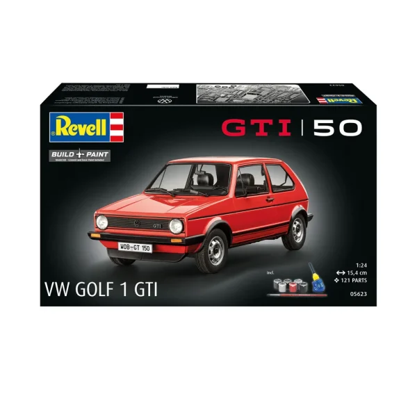 4009805623-9 Revell - Geschenkset 50 Jahre VW Golf 1 GTi - 05623