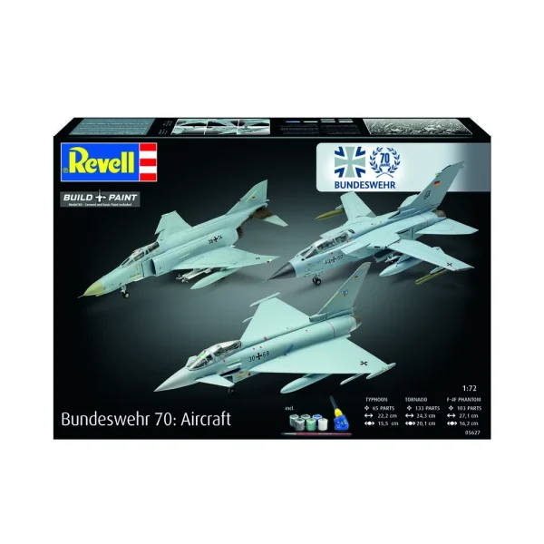 Revell - Geschenkset 70 Jahre Bundeswehr: Airplanes - 05627