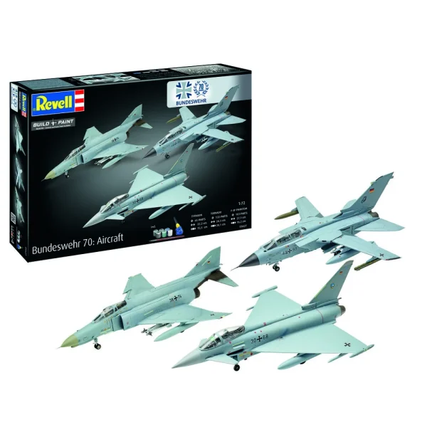 Revell - Geschenkset 70 Jahre Bundeswehr: Airplanes - 05627