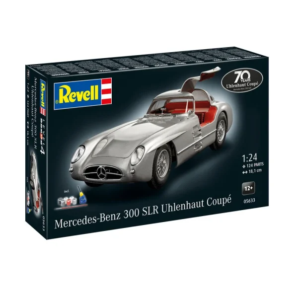 4009805633-6 Revell - Geschenkset Mercedes-Benz 300 SLR 70th Anniversary - 05633