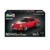 4009805634-12 Revell - Geschenkset Porsche 911 Turbo 50th Anniversary - 05634