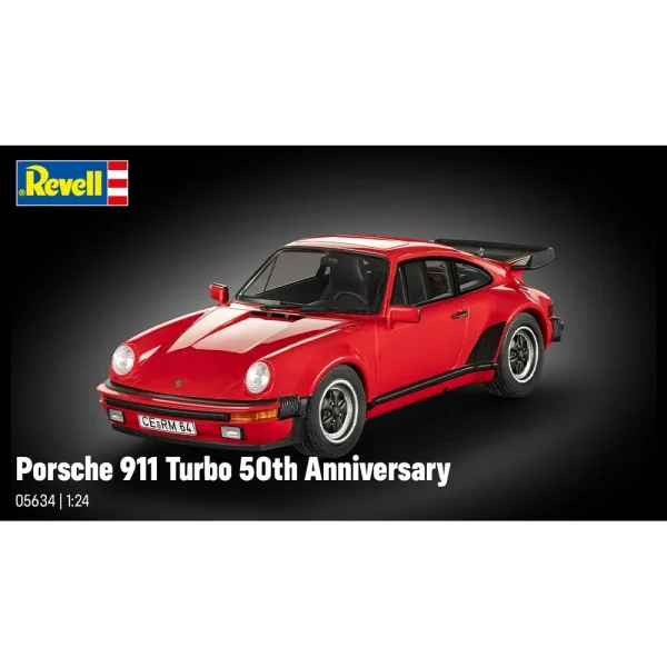 4009805634-9 Revell - Geschenkset Porsche 911 Turbo 50th Anniversary - 05634