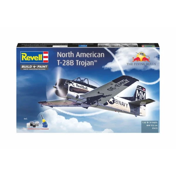 Revell - Geschenkset Flying Bulls T-28B Trojan - 05635