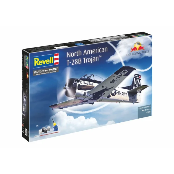 Revell - Geschenkset Flying Bulls T-28B Trojan - 05635