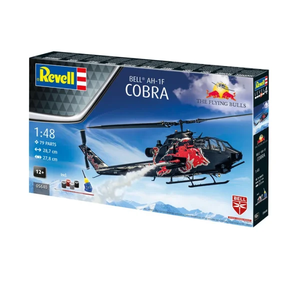 4009805640-10 Revell - Flying Bulls AH-1F Cobra - 05640