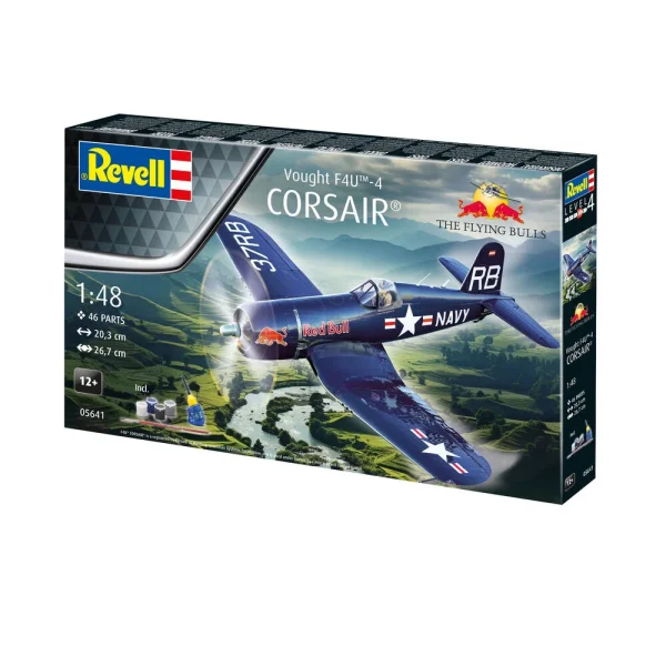 4009805641-10 Revell - Flying Bulls F4U-4 Corsair - 05641
