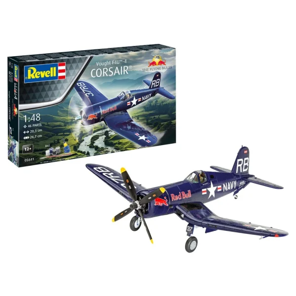 4009805641 Revell - Flying Bulls F4U-4 Corsair - 05641