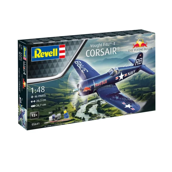 4009805641-8 Revell - Flying Bulls F4U-4 Corsair - 05641