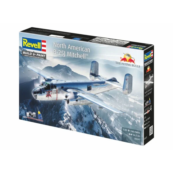 4009805643-4 Revell - North American B-25J Mitchell - 05643