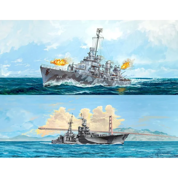 Revell - Pacific Warriors (USS Fletcher & USS Indianapolis) - 05644