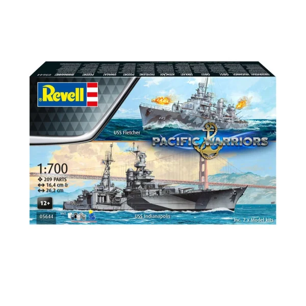 Revell - Pacific Warriors (USS Fletcher & USS Indianapolis) - 05644