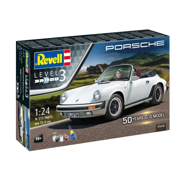 4009805646-1 Revell - 50 Years of Porsche 911 G-Model (Cabriolet) - 05646