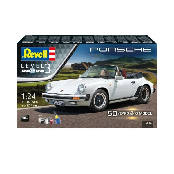 4009805646-2 Revell - 50 Years of Porsche 911 G-Model (Cabriolet) - 05646