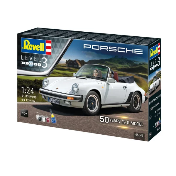 4009805646-3 Revell - 50 Years of Porsche 911 G-Model (Cabriolet) - 05646