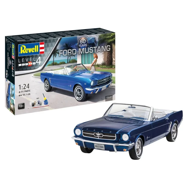 4009805647 Revell - Geschenkset 60th Anniversary of Ford Mustang - 05647