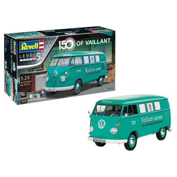 4009805648 Revell - Geschenkset 150 years of Vaillant VW T1 Bus - 05648