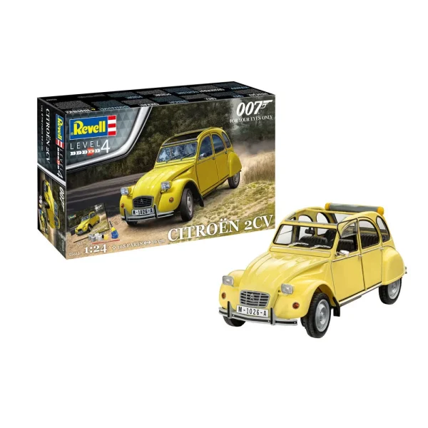 4009805663 Revell - Geschenkset James Bond "Citroen 2 CV - 5663