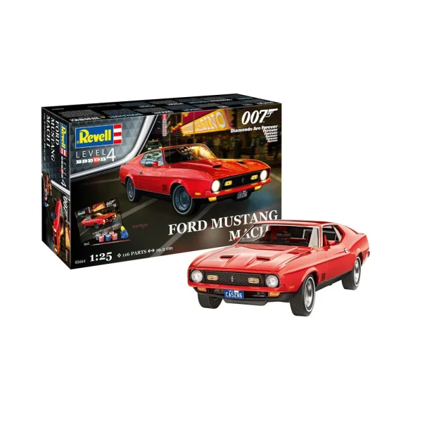 4009805664 Revell - Geschenkset James Bond "Ford Mustang I - 5664