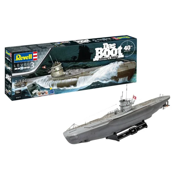 4009805675 Revell - Das Boot Collector's Edition - 40th Anniversary - 05675