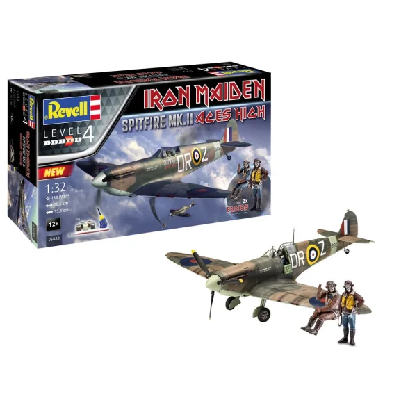 4009805688 Revell - Spitfire Mk.II"Aces High"Iron Ma - 05688