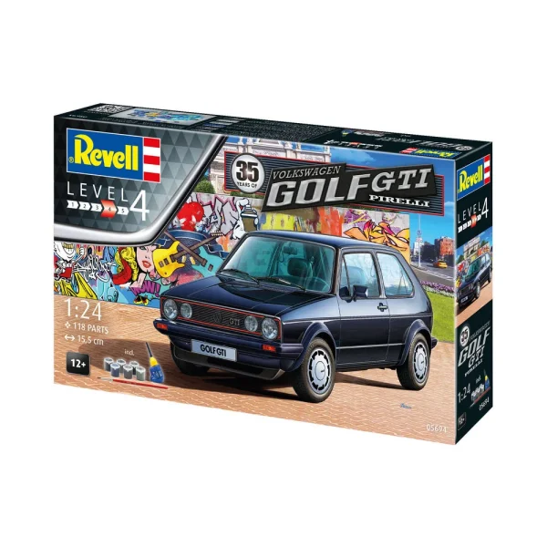 4009805694-10 Revell - 35 Years VW Golf GTI Pirelli - 05694