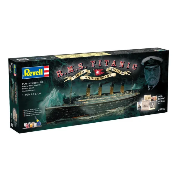 4009805715-19 Revell - Geschenkset "100 Jahre Titanic - 05715