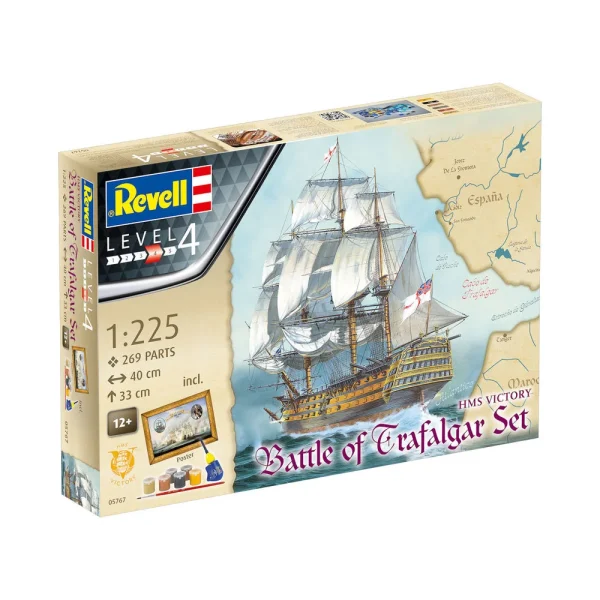 Revell - Geschenkset"BATTLE OF TRAFALGAR - 05767