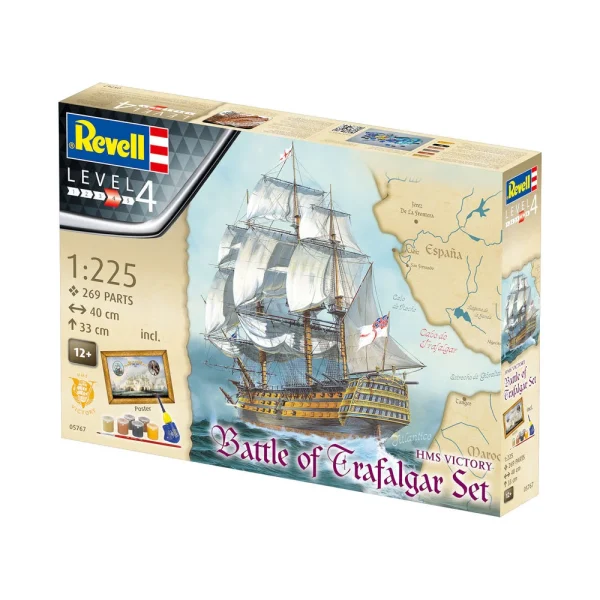 Revell - Geschenkset"BATTLE OF TRAFALGAR - 05767