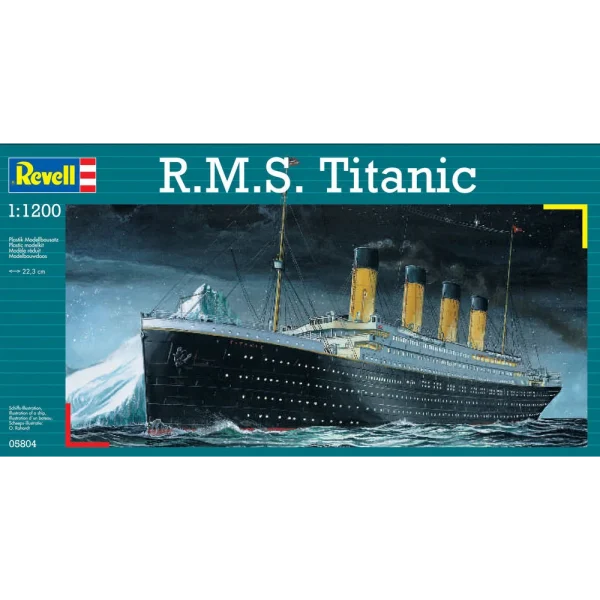 4009805804-5 Revell - R.M.S. Titanic - 05804