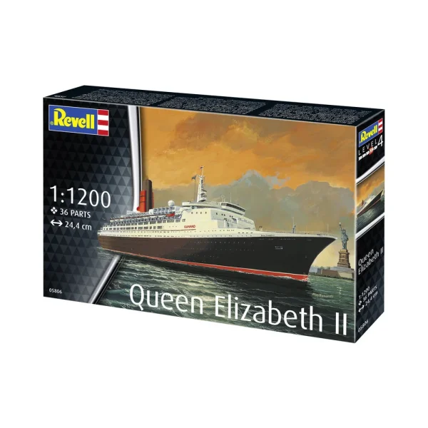 4009805806-10 Revell - Queen Elizabeth II - 05806