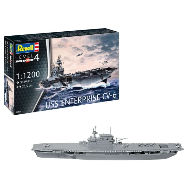 4009805824 Revell - USS Enterprise CV-6 - 5824